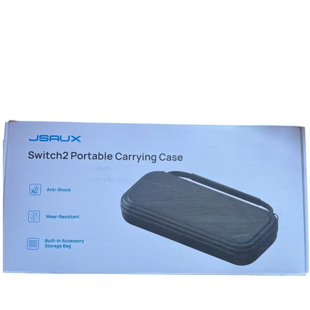 New Hard Shell Portable Case for Nintendo Switch 2 with 15 Game Card Slots